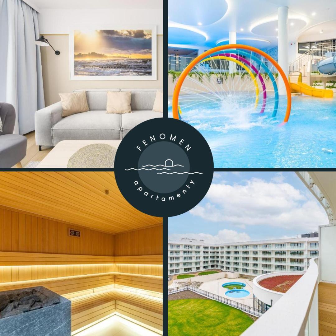 Ferienwohnung Wave, Polanki Aqua W Kolobrzegu, Free Garage, Swimming Pool, Sauna And Other! Exterior foto